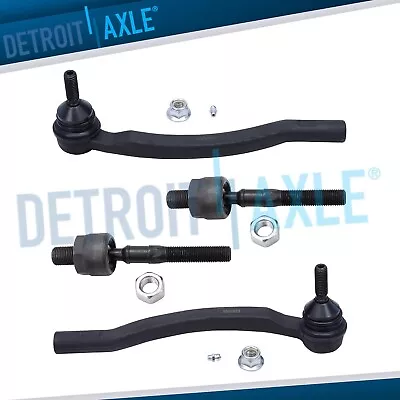 4pc Front Driver Passenger Side Inner Outer Tie Rods Kit For Volvo V70 XC70 XC90 • $38.98