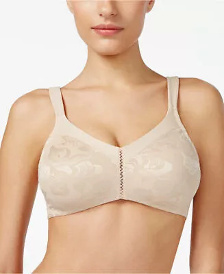 Wacoal 85276 Awareness Soft Cup Full Coverage Wireless Bra Nude Size 38C • $22.50