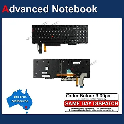Backlit Backlight Keyboard For Lenovo ThinkPad E580 E585 L580 E590 E595 • $78