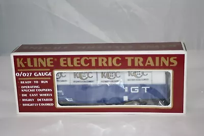 K-Line Electric Trains Classic Boxcar K-90005IC Gondola W/ Crates ~ New • $34.77