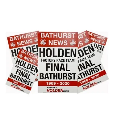 Read All About - Holden Racing Team Corflute Sign • $29.95