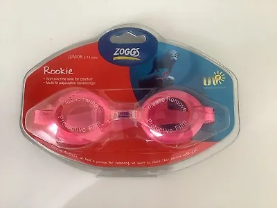 ZOGGS ROOKIE SWIMMING GOGGLES JUNIOR 6 To 14 YEARS PINK • £4.99