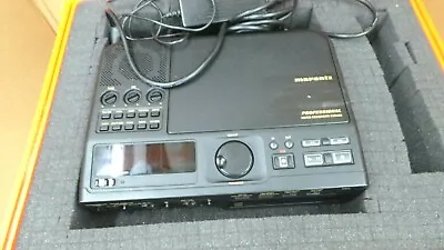 Marantz Cdr-420 U1b Cd Hd Mp3 Recorder Player Portable With Heavy Duty Case! • $199.95