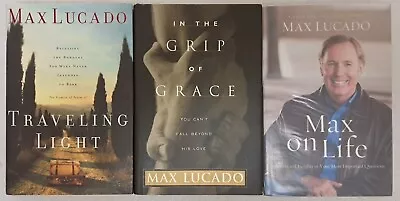Max Lucado Lot Of 3 HC Books  Christian Inspiration & Grace   #6.4.104 • $19.99