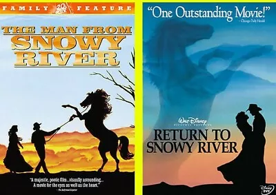 The Man From Snowy River & Return To Snowy River 2 DVD Sets NEW • $30.99