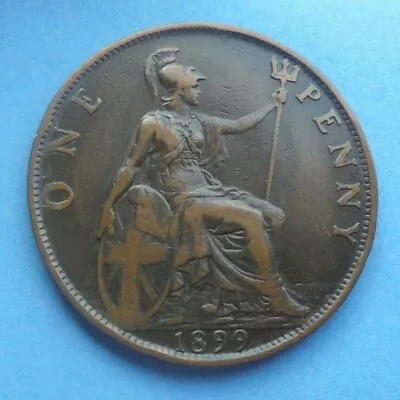 1899 Victoria Penny As Shown. • £6.50