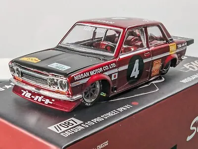 Kaido House Datsun 510 Pro Street Jpn V1 Mini GT 1/64 Scale Hmg087 • £22.99