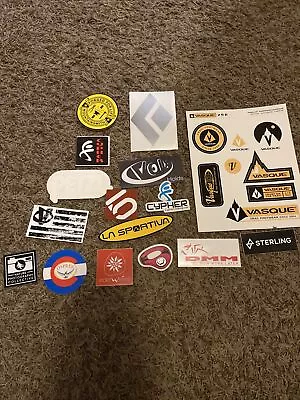 23A Climbing Stickers Black Diamond Evolv Petzl Five Ten Dmm Cypher Volx Holds • $12