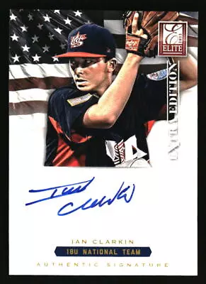 2012 Panini Elite Extra Edition USA 18U Signatures /299 #10 Ian Clarkin Auto • $3.99