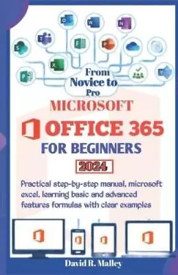 David R Malley Microsoft Office 365 For Beginners (Paperback) • £11.96