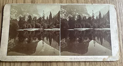 Stereoview Stereo View 904 Mirror Lake Yosemite Kilburn Brothers • $1.50