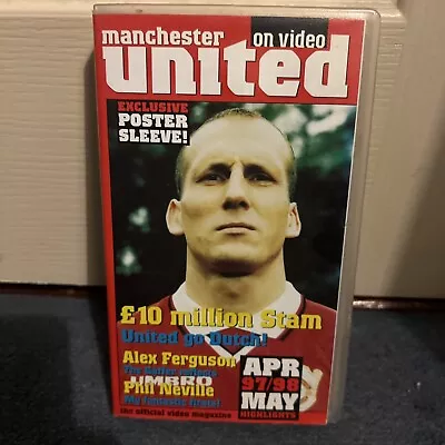 Manchester United - Video Magazine - Vol. 5 - Part 5 (VHS 1998) • £0.99