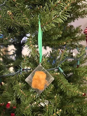 McDonald’s Real Chicken Nugget Resin Cube Christmas Ornament • $39.99