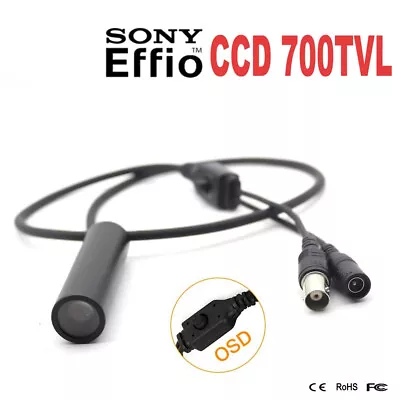 OSD Menu Sony 700TVL CCD Camera 25mm Lens 960H Effio-E 4140+811/810 Outdoor • $58.12