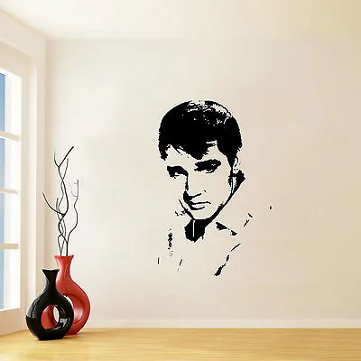 £17.99 • Buy Elvis Presley Iconic Wall Sticker Vinyl Mural Decal Transfer