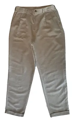 $21.21 • Buy Preswick & Moore Linen Blend Pants Men’s 34x34 Pleated Cuffs Relaxed Fit Casual