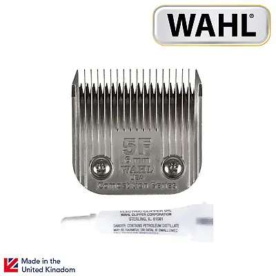Wahl Blade Set Animal 6mm #5F Competition Blade Stainless Steel 2372-116 • £39.99