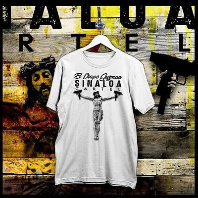 $19.99 • Buy Gangster T-shirt El Chapo Sinaloa Cartel Mob Boss Hustle Gang Sicario Mafia Tee
