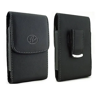 $5.56 • Buy Vertical Leather Swivel Belt Clip Case Pouch For LG Cell Phones ALL CARRIERS NEW
