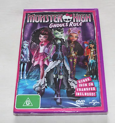 Monster High - Ghouls Rule (DVD 2012) New Sealed • $9.03