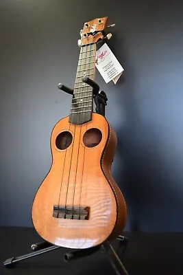 Mele Ukulele Glossy Koa Top  Double Puka Soprano (SOLD OUT) • $399