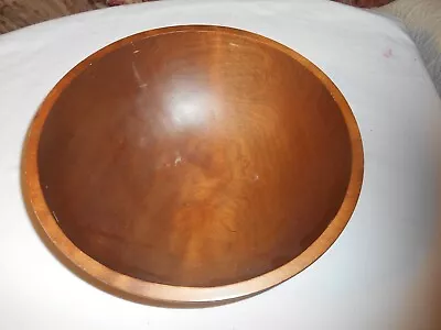 Vintage  Mort N Marton  Large 13  Salad/Dough Wooden Bowl-  Canada Birch • $22.99