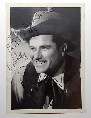 Buddy Arnold EST. BardstownKY Autographed Photo Ray Whitley Gibson Guitar SJ200 • $337.22