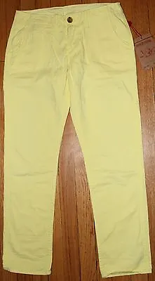 True Religion Women's Jordan Yellow Boyfriend Jeans Sz 25 • $47.40