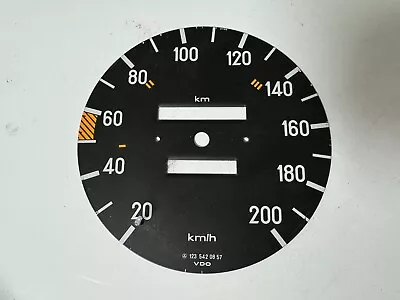 Genuine Mercedes-Benz W123 Speedometer Dial Gauge 200 KMh Rare • $100