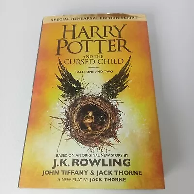 Harry Potter & The Cursed Child Parts 1 & 2 Special Rehearsal Edition Hardcover • $18.99