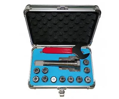 ZLIVECENTER MT3 ER20 COLLET CHUCK TOOL HOLD SET 11 PCs 3MT ER 20 TOOL HOLDER • $108.95