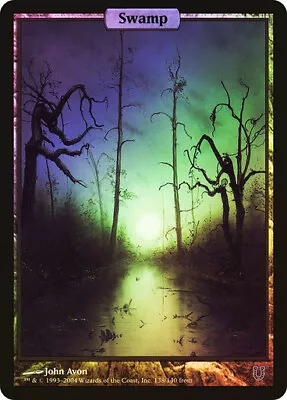 FOIL Swamp ~ Unhinged [ Excellent ] [ Magic MTG ] • $29.82
