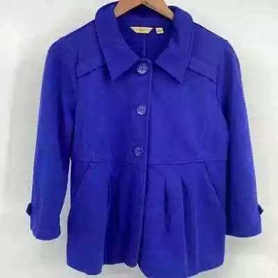Motto Cobalt Blue Knit Jacket Medium • $20