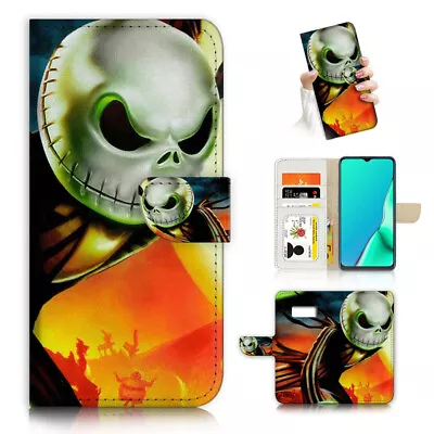 ( For Samsung S7 ) Wallet Flip Case Cover AJ23502 Christmas Nightmare • $12.99