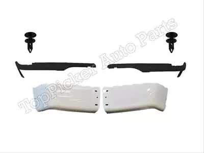 For 2007-2013 Silverado 1500 Rear Bumper Painted White End Pad Retainer W/O Hole • $270.67