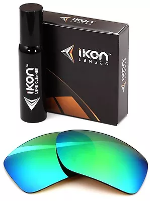 Polarized IKON Replacement Lenses For Von Zipper Clutch Sunglasses Green Mirror • $35.90