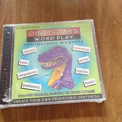 Dinosaurs Word Play Refrigerator Magnets NIP • $37.08