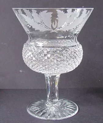 £92.50 • Buy EDINBURGH CRYSTAL THISTLE PATTERN 4⅞  CHAMPAGNE / TALL SHERBET GLASSES (Ref8646)