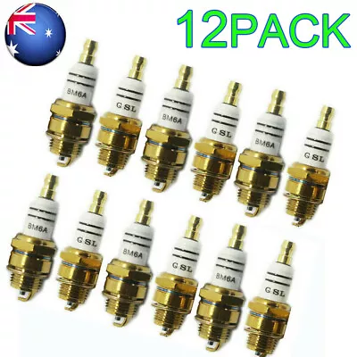 12X Spark Plug L7T BM6A BPMR7A RCJ6Y RCJ7Y Fit Wacker Echo NGK Makita Carlton • $20.99