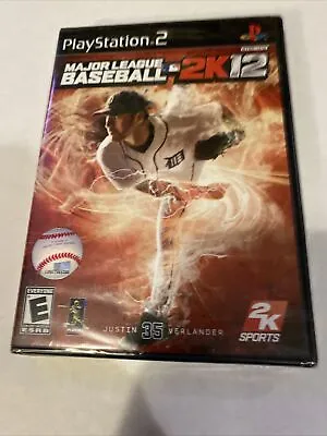 PS2 Major League Baseball 2K12 (Sony PlayStation 2 2012) Brand New! Sealed! • $6.99