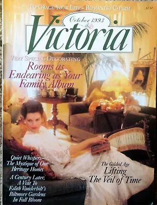 VICTORIA Magazine - October 1993 - Embracing Best Things In Life • $17.95