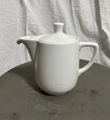 Vintage Melitta Germany White Porcelain No Drip Spout Teapot Coffee Pot 0-2 Cups • $29.50