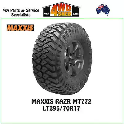 MAXXIS RAZR MT772 Mud Terrain LT295-70R17 • $545