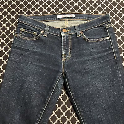 J BRAND 910 Skinny Leg Low Rise Denim Jeans “Sz 26” Dark Blue $198 • $25.90