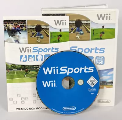 Wii Sports Nintendo Wii Game PAL Free🇦🇺Postage Nintendo Wii Games • $9.99