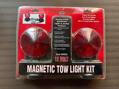 Haul-Master 12V Magnetic Tow Light Kit 20 Ft Double Sided 12 Volts Towing Lights • $18.99