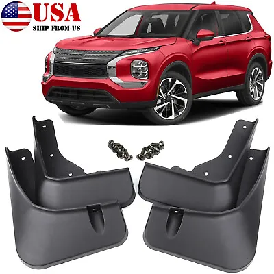 4x For Mitsubishi Outlander 2022-2024 Mud Flaps Splash Guard Mudguards Fender • $23.99