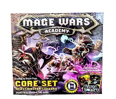 Mage Wars Academy Core Set Beastmaster Vs Wizard Arcane Wonders  New  • $19.99