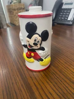 Vintage Disney Mickey Mouse Soap/Lotion Dispenser • $12