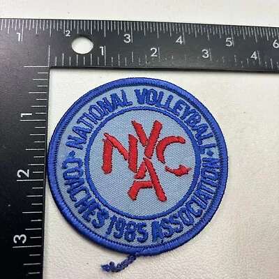 Vintage 1985 NVAC NATIONAL VOLLEYBALL COACHES ASSOCIATION Patch 95G3 • $11.01